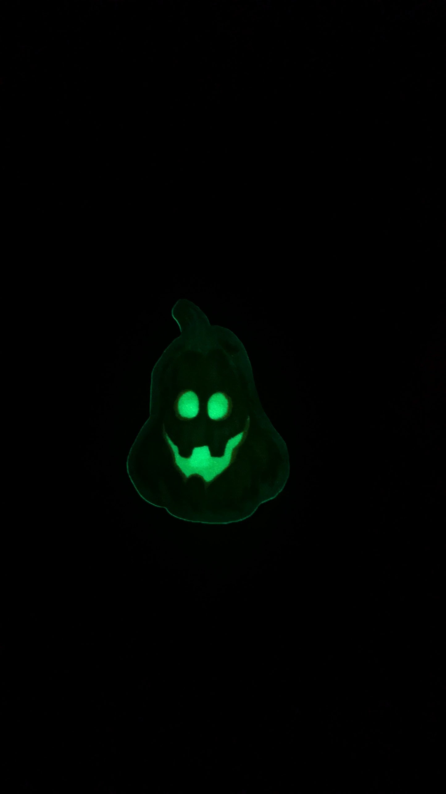 Glow-In-The-Dark Pumpkin Stickers